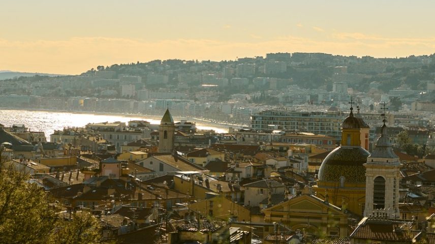 A cidade velha de Nice — Foto: Gabriel Renné