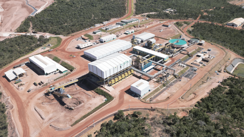 A empresa Serra Verde exporta para a China sua exportação de terras raras