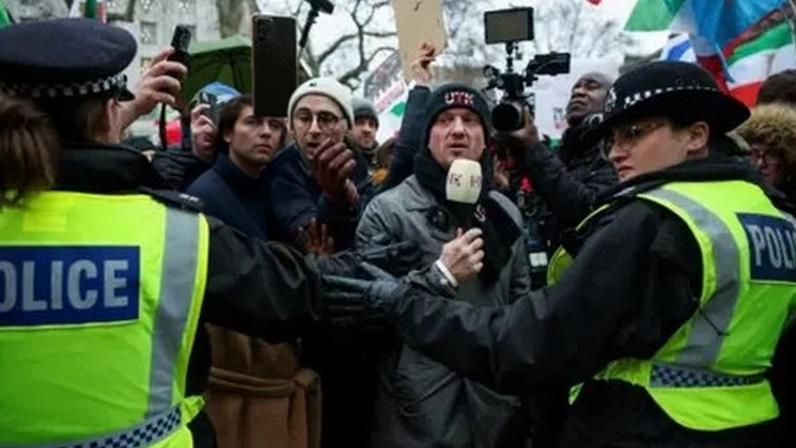 Milhares de agentes mobilizados em protestos em Londres