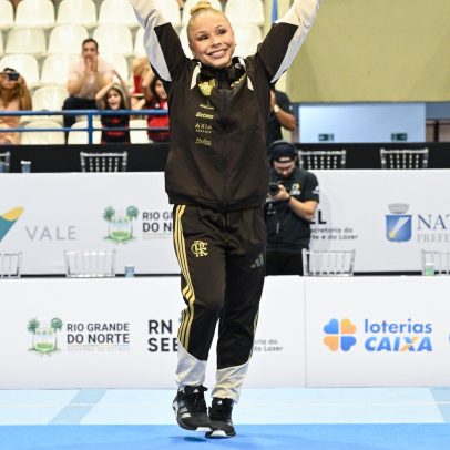 Flávia Saraiva e Arthur Nory vencem no Troféu Brasil de ginástica artística