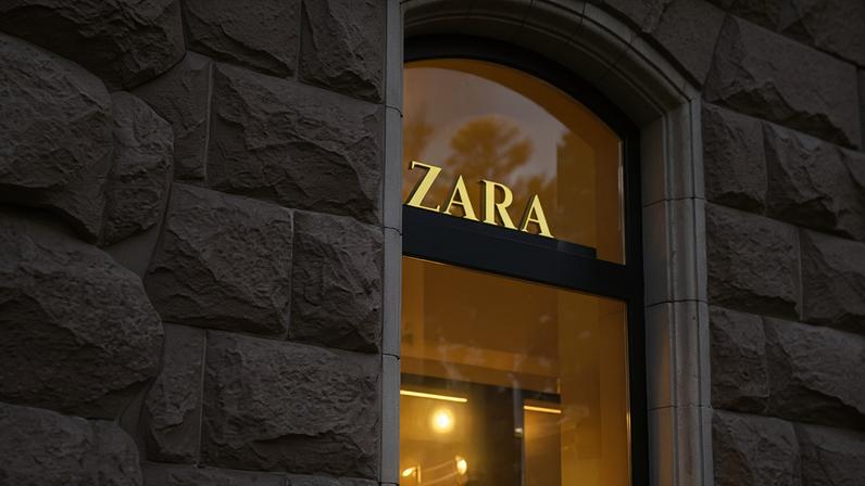 Fachada de loja da Zara