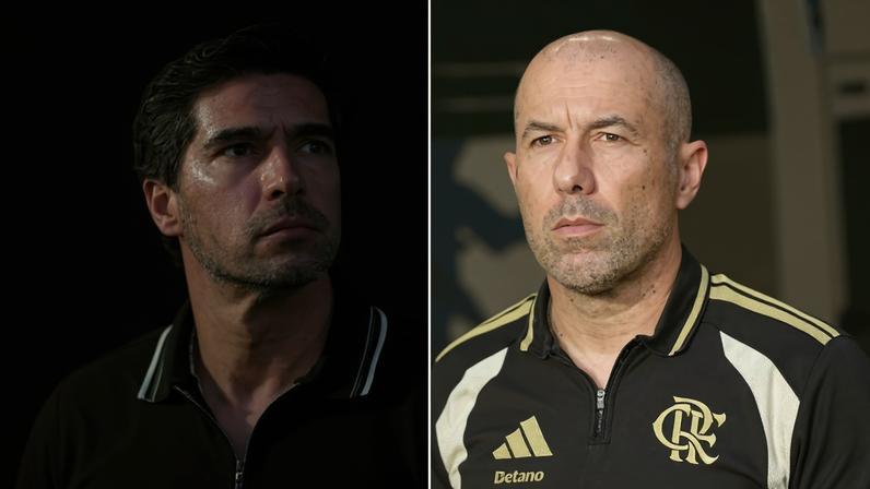 Abel Ferreira e Leonardo Jardim têm convivido com o mesmo problema nos ataques de Palmeiras e Flamengo
