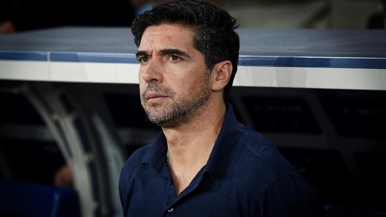 Abel Ferreira, técnico do Palmeiras, durante partida contra o Flamengo