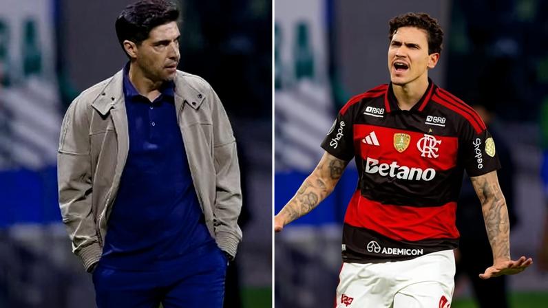 Abel Ferreira e Pedro foram os personagens dos jogos na Libertadores