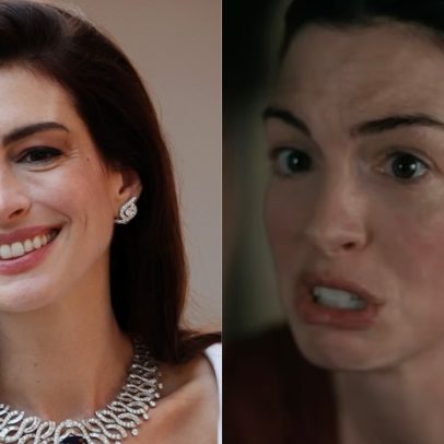Anne Hathaway com rosto congelado em trailer desperta debate sobre estética
