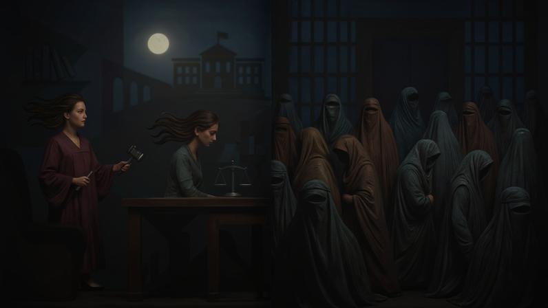 A revolução iraniana resultou em mudanças drásticas para os direitos das mulheres no país. (Foto: Imagem produzida por Gemini IA/Gazeta do Povo)