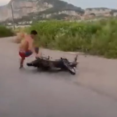 Jovem de 16 anos morre em acidente de moto ao fazer grau no CE