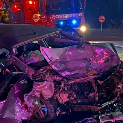 Acidente grave em SC mata passageiro e fere dois motoristas