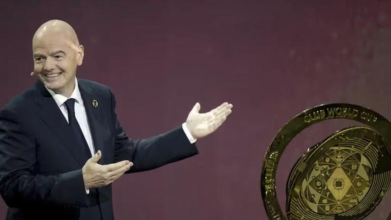 Presidente da Fifa, Gianni Infantino, em 2024: Ele defendeu políticos de preços para 'evento mundial'