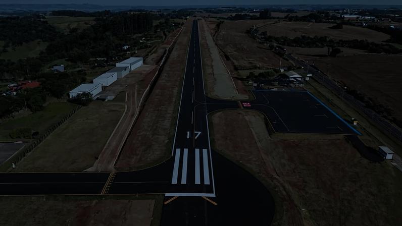 Imagem colorida, Aeroporto estratégico de SC tem voos liberados após obras com investimento milionário- Metrópoles