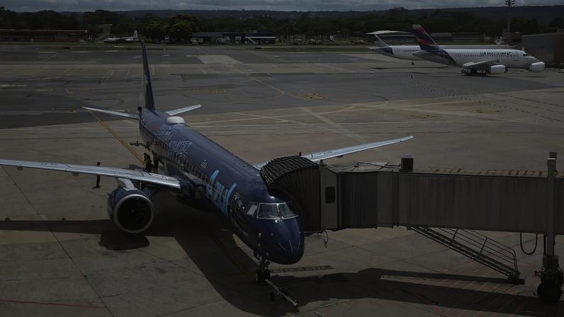 Movimentação no Aeroporto Internacional de Brasília – Presidente Juscelino Kubitschek, durante paralisação dos aeronautas