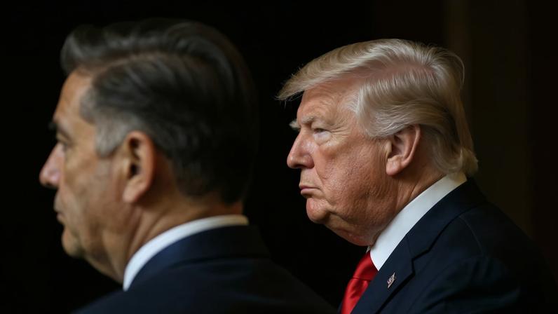Donald Trump em visita a China em maio de 2026. — Foto: Brendan Smialowski / Pool / AFP