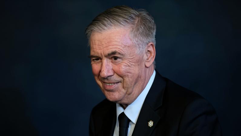 Carlo Ancelotti na convocação da seleção brasileira para a Copa do Mundo — Foto: Mauro PIMENTEL / AFP
