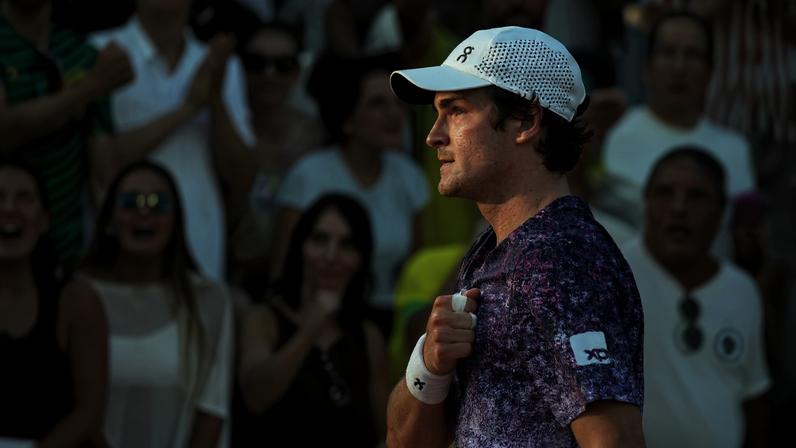 João Fonseca em Roland Garros — Foto: Dimitar DILKOFF/AFP