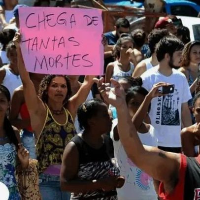 Risco de homicídio entre negros é 170% maior, aponta estudo