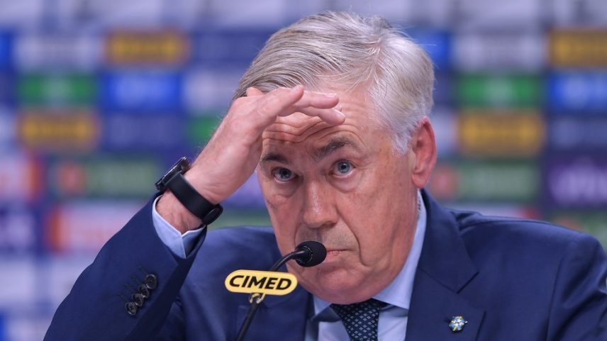 Carlo Ancelotti prepara a convocação final da Seleção — Foto: Thiago Ribeiro/AGIF