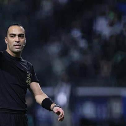 Davi Lacerda apita Flamengo x Palmeiras pelo Brasileirão