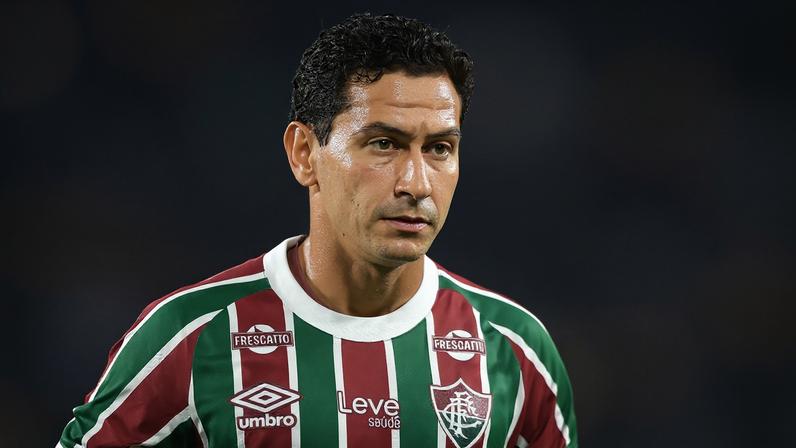 Ganso em ação pelo Fluminense — Foto: Thiago Ribeiro/AGIF