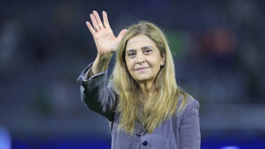 Leila Pereira, presidente do Palmeiras — Foto: Marcello Zambrana/AGIF