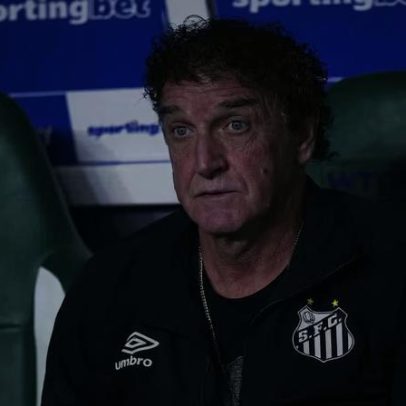 Cuca valoriza empate do Santos com o Palmeiras sem Neymar