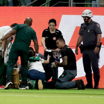 Palmeiras é denunciado pelo STJD por invasão de torcedor fantasiado de Hulk