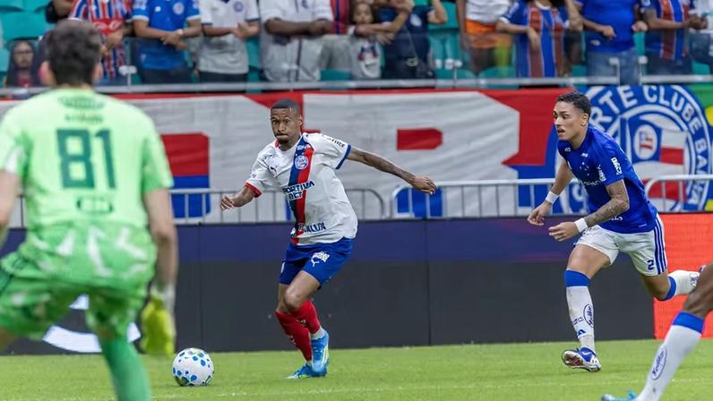 Bahia x Cruzeiro pelo Brasileirão — Foto: Márcio José/AGIF