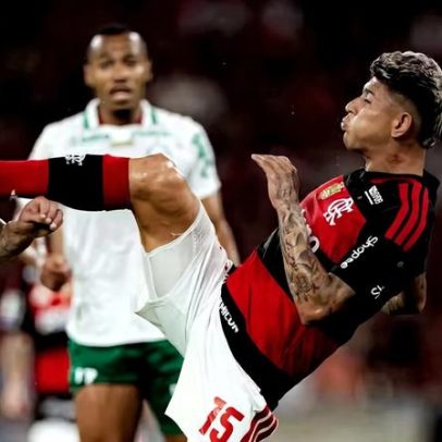 CBF divulga análise do VAR sobre expulsão de Carrascal no Flamengo x Palmeiras