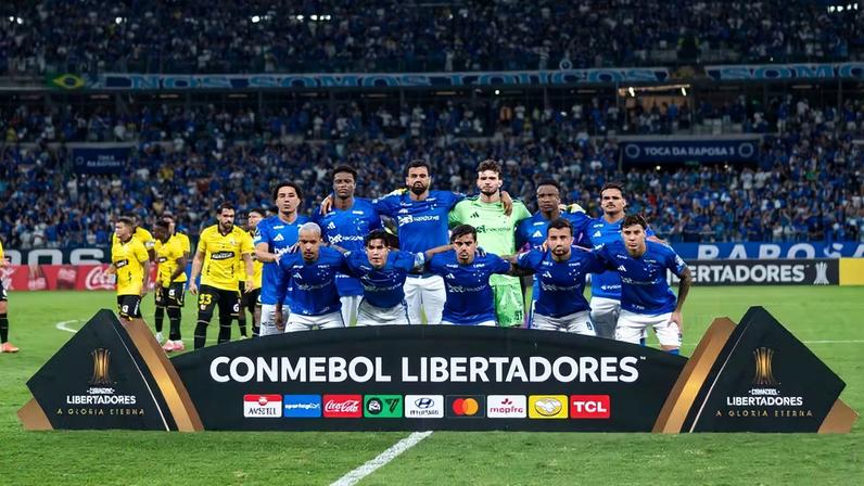 Cruzeiro tem a maior média de público entre os brasileiros na Libertadores — Foto: Alessandra Torres/AGIF