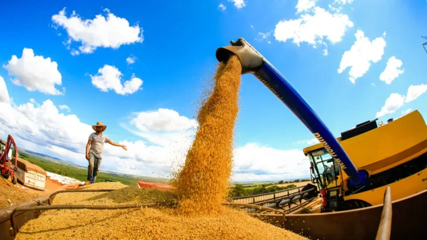 Renovação de recordes de safra impulsionou demanda por serviços de apoio e logística, contribuindo para aqueciomento do mercado de trabalho no agro (Foto: Michel Willian/Gazeta do Povo/Arquivo)