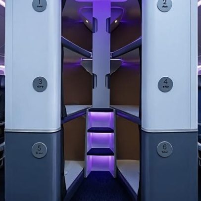 Air New Zealand testa beliches na econômica em voos de 17 horas