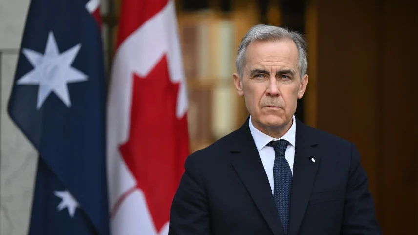 O primeiro-ministro do Canadá, Mark Carney. (Foto: LUKAS COCH/EFE/EPA)