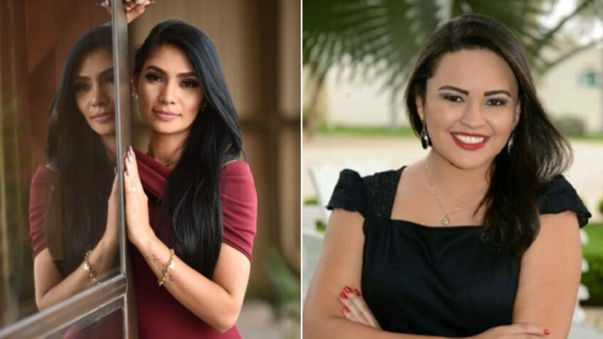 Na imagem, as advogadas Alcina Cristina Medeiros Castro (esq.) e Luanna de Sousa Alves