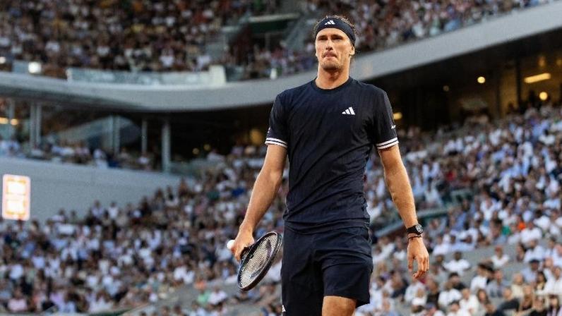 Alexander Zverev na segunda rodada de Roland Garros em 2026