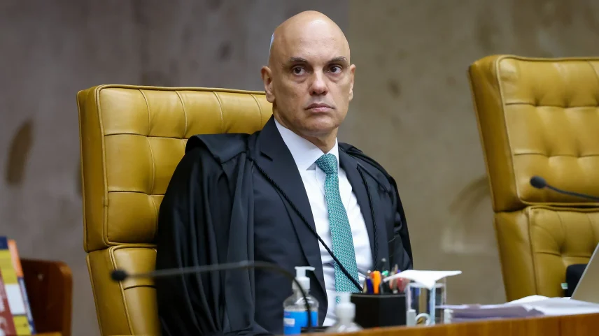 Alexandre de Moraes é alvo de processo nos EUA por tentar interferir na jurisdição local. (Foto: Gustavo Moreno/STF)