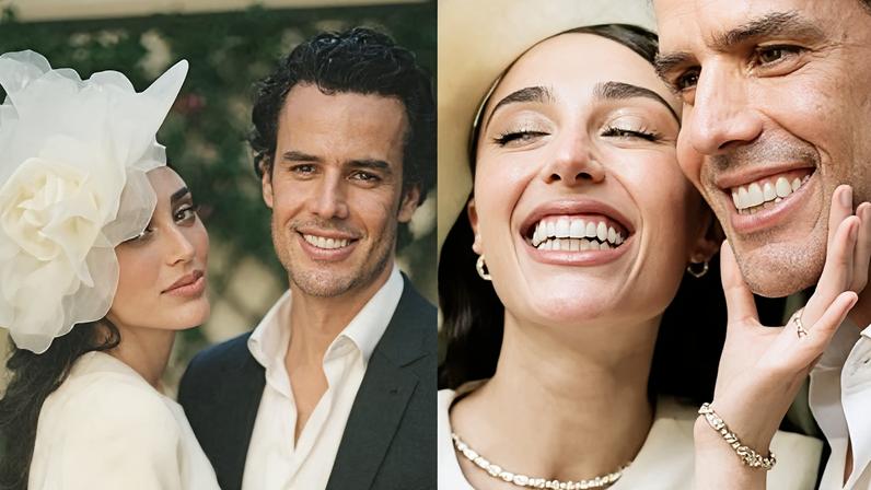 Alexandre Negrão e Elisa Zarzur fizeram cerimônia intimista para a primeira etapa da celebração