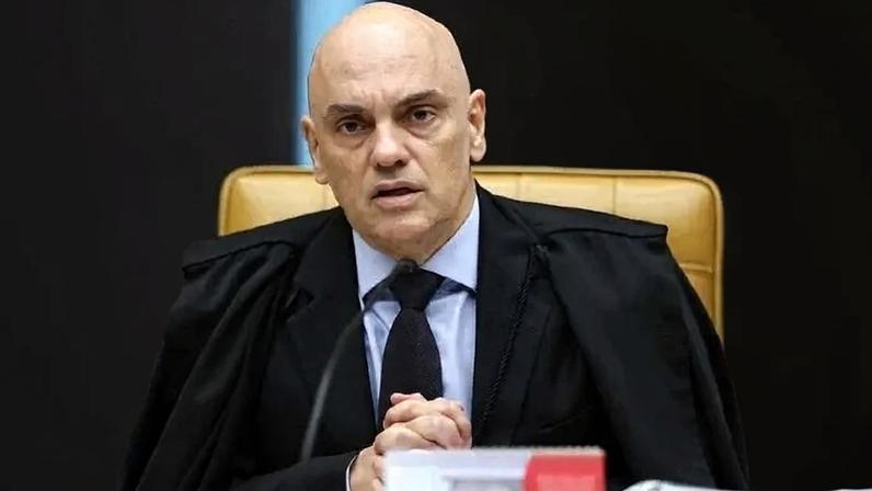 O ministro Alexandre de Moraes em sessão plenária do STF | Divulgação/Ton Molina/STF