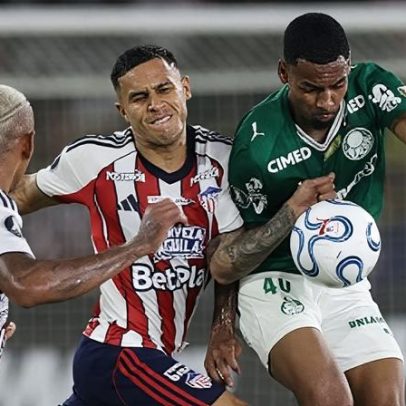 Palmeiras enfrenta Junior Barranquilla na Libertadores: horário e transmissão