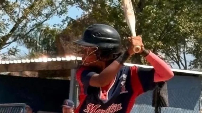 Allana foi convocada para a Seleção Brasileira Sub-13 de softbol (Foto: Reprodução)