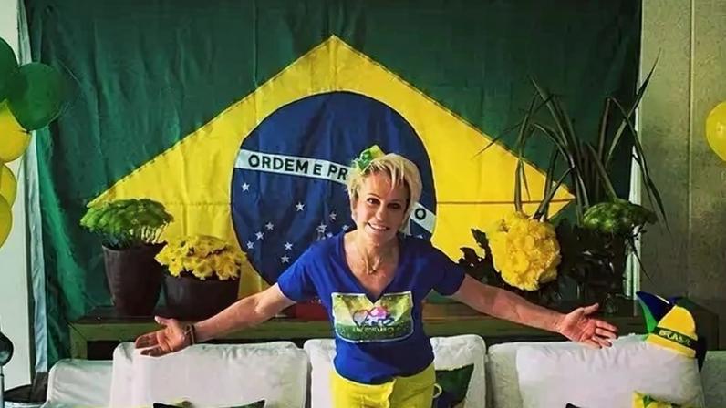 A apresentadora Ana Maria Braga