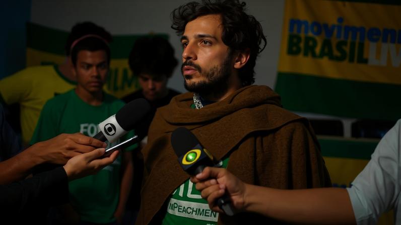 O candidato à Presidência da República Renan Santos (Partido Missão) - (Facebook/Reprodução)