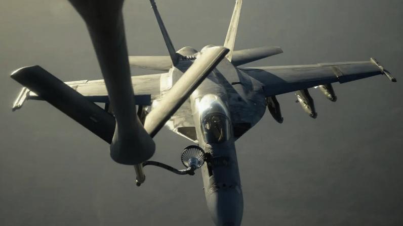 Aeronave militar americana (VEJA.com/EFE)