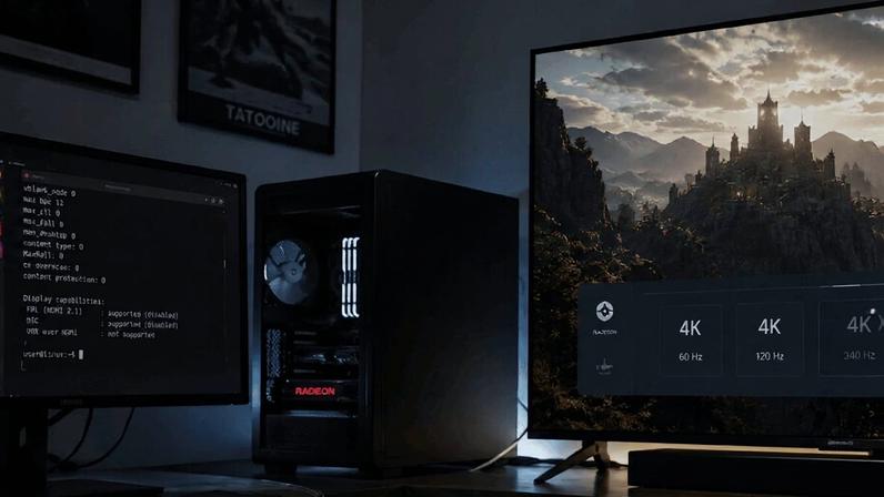 AMD leva suporte HDMI 2.1 FRL e DSC ao Linux, mas desativado por padrão