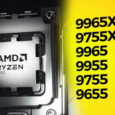 AMD lança Ryzen PRO 9000 com Ryzen 9 9965X3D de 16 núcleos e 3D V-Cache