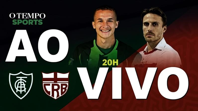 AMÉRICA X CRB🔥AO VIVO🔥DIRETO DA ARENA INDEPENDÊNCIA - SÉRIE B - CAMPEONATO BRASILEIRO🟢🐇