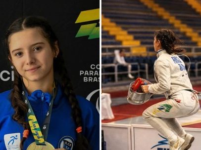 Ana Beatriz Fraga, aos 16, é a primeira brasileira campeã da Copa do Mundo de esgrima