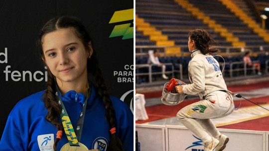 Aos 16 anos, esgrimista Ana Beatriz Fraga vira a primeira brasileira campeã de Copa do Mundo e tem o pai como maior aliado