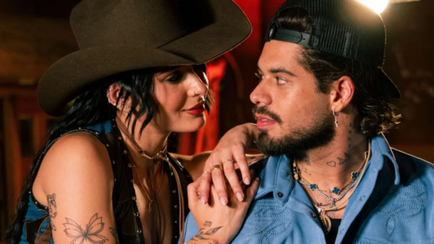 Ana Castela e Zé Felipe em clipe lançado enquanto ainda estavam namorando