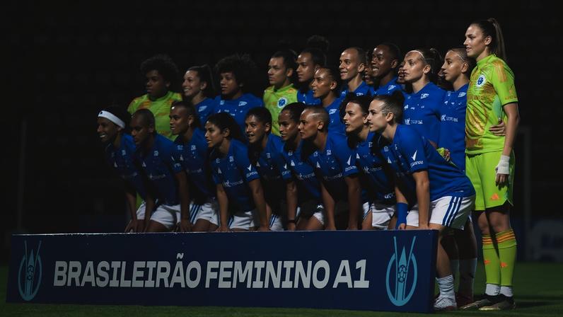 Cruzeiro disputa a Série A1 do Brasileirão Feminino. (Foto: Gustavo Martins/ Cruzeiro)
