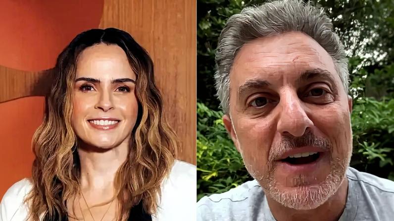 Ana Paula Renault e Luciano Huck