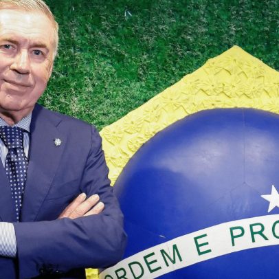 CBF amplia contrato com técnico Carlo Ancelotti